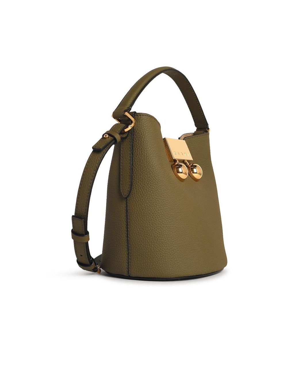 Marni Green Leather Bag
