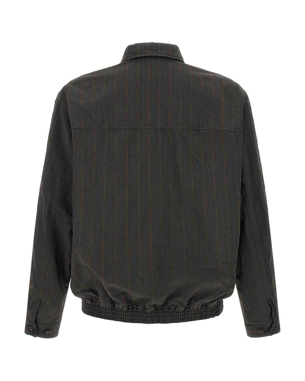 Comme Des Garcons Hommes Plus Black Pinstriped Jacket for men