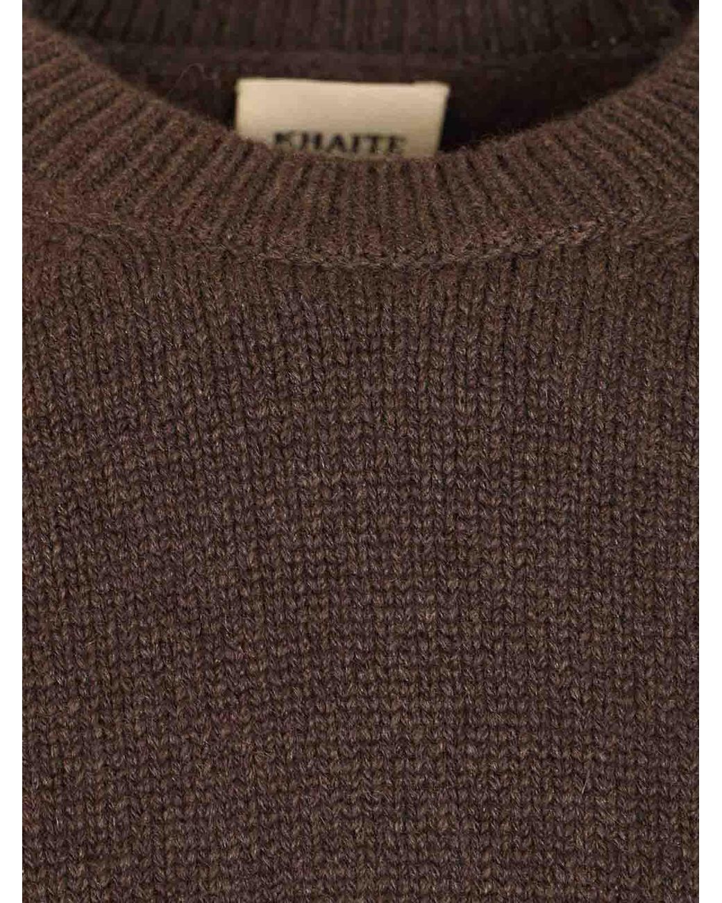 Khaite Brown Sweater