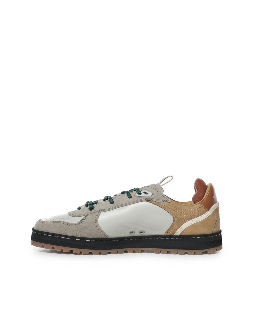Philippe Model Green Pgal Leather Trainers for men
