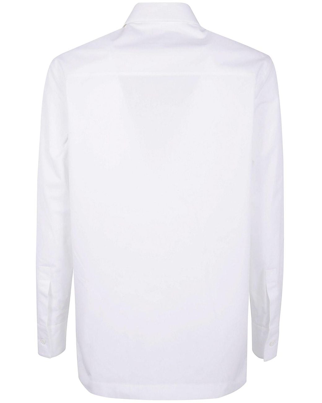 Jil Sander White Shirt With Tie for men
