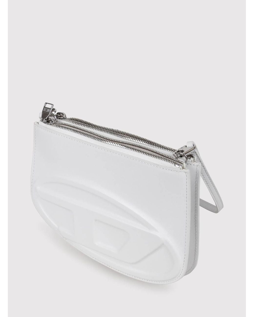 DIESEL White Shoulder Bags