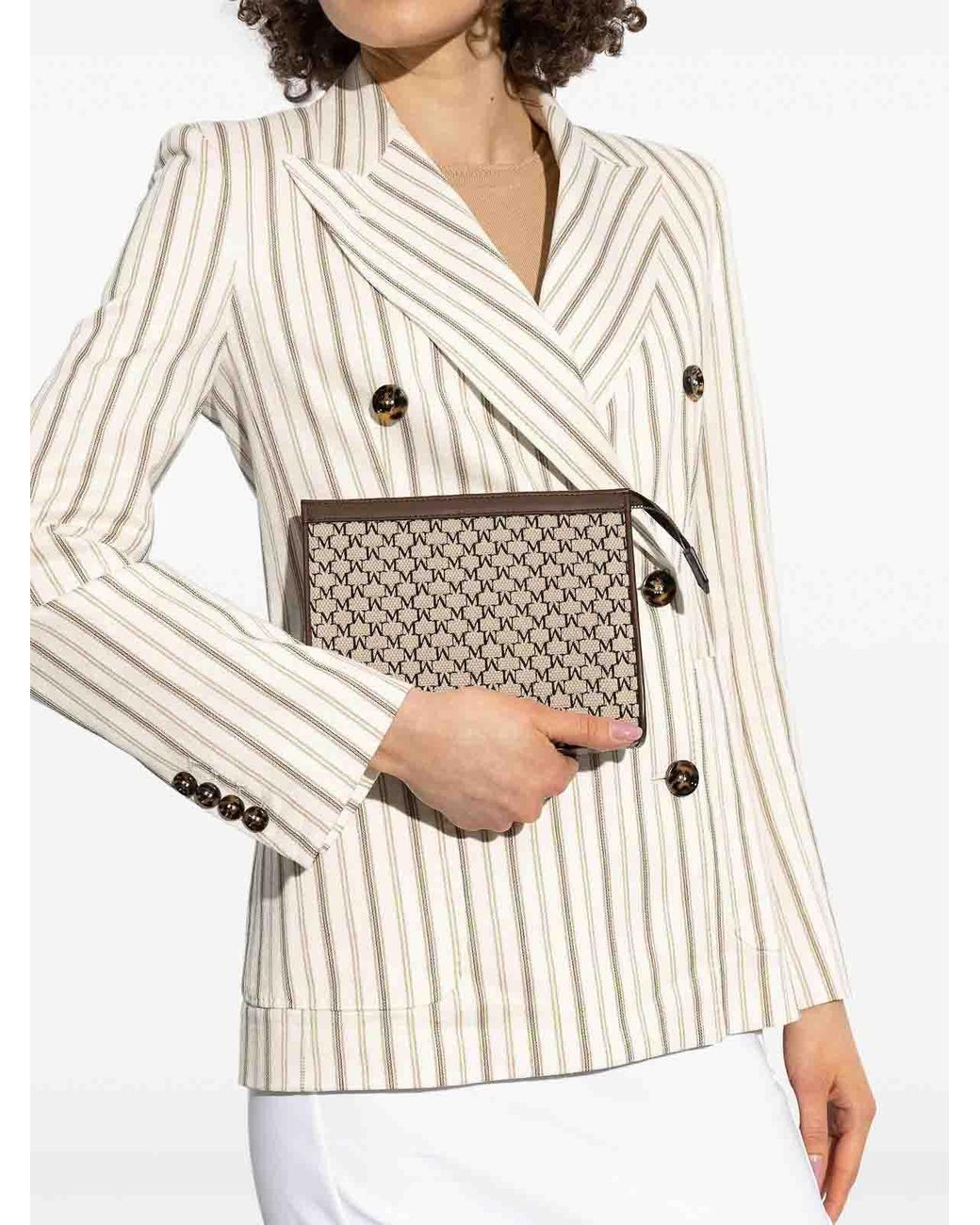 Max Mara White Mmtrouss