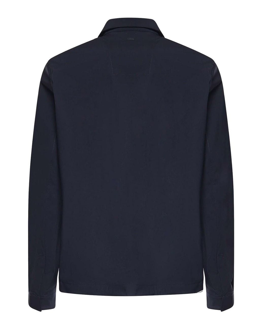 Chaqueta Casual Herno de hombre de color Blue