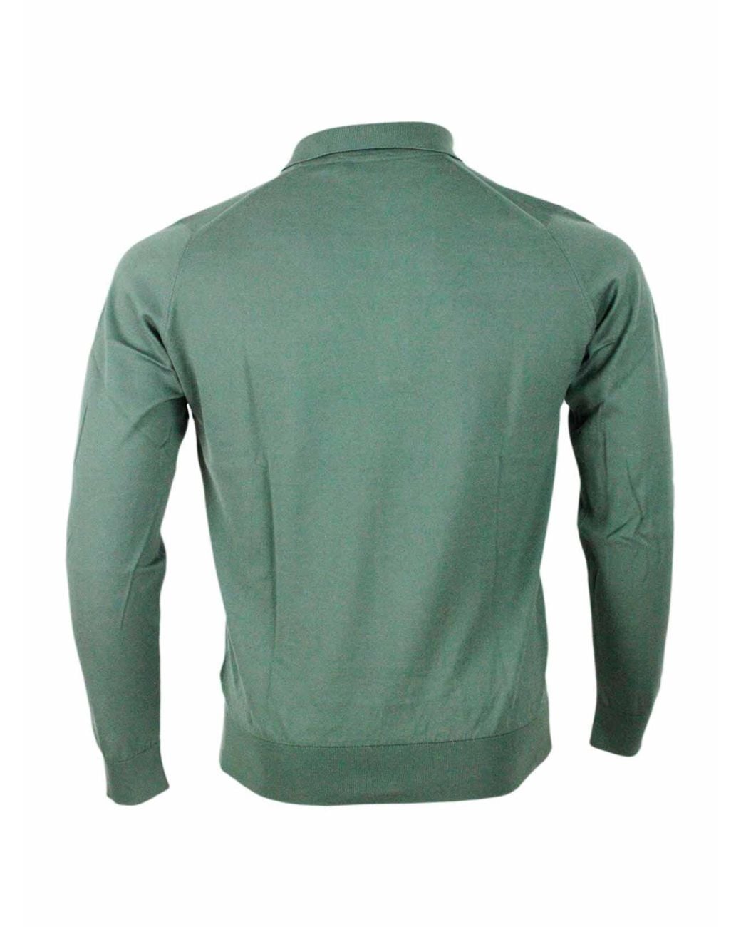 John Smedley Green T-Shirt for men