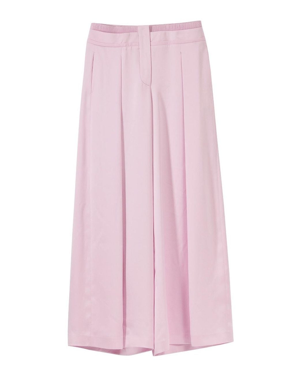 Genny Pink Pantalone Envers Satin