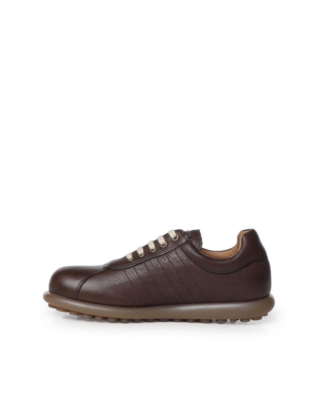 Camper Brown Pelotas Leather Sneakers for men