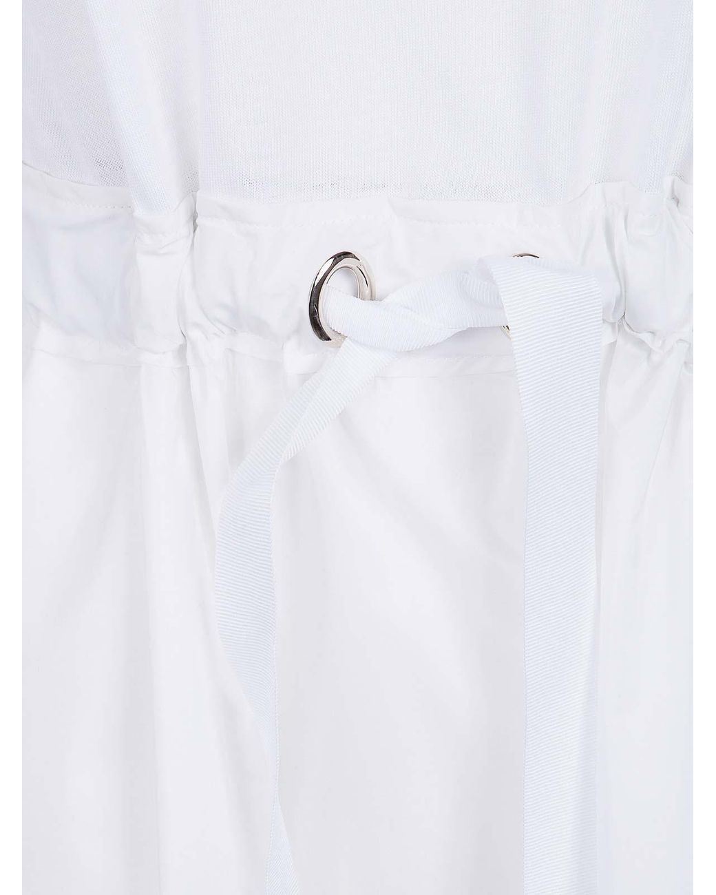 Herno White Midi Dress
