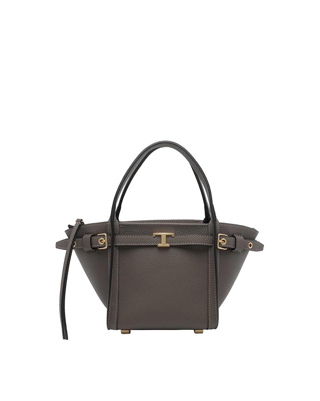 Tod's Gray Mini Tim Shopping Bag