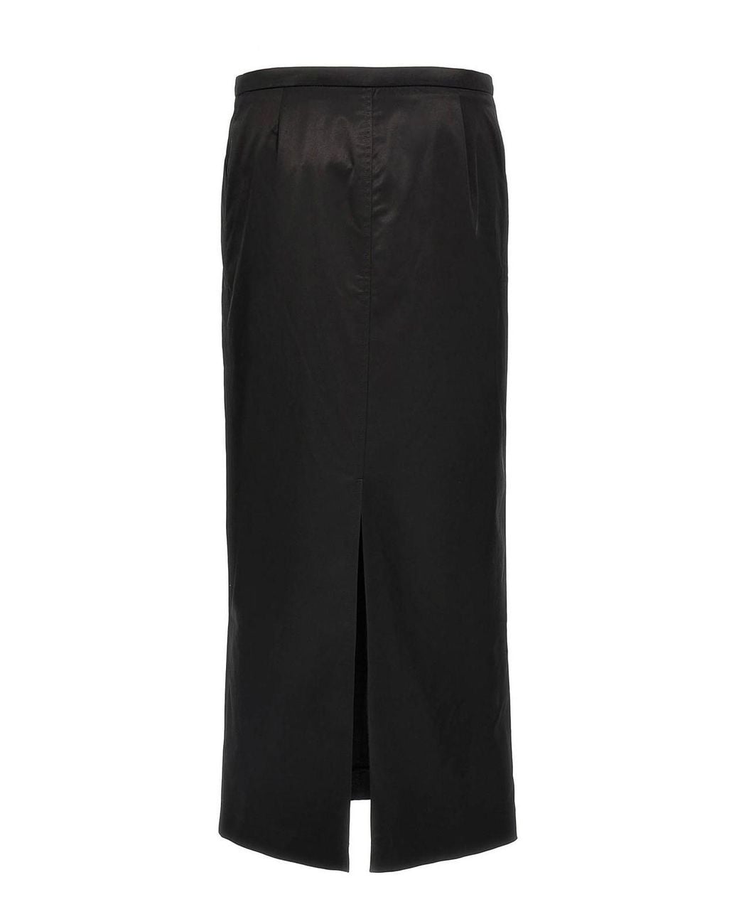 Totême Black Straight Skirt