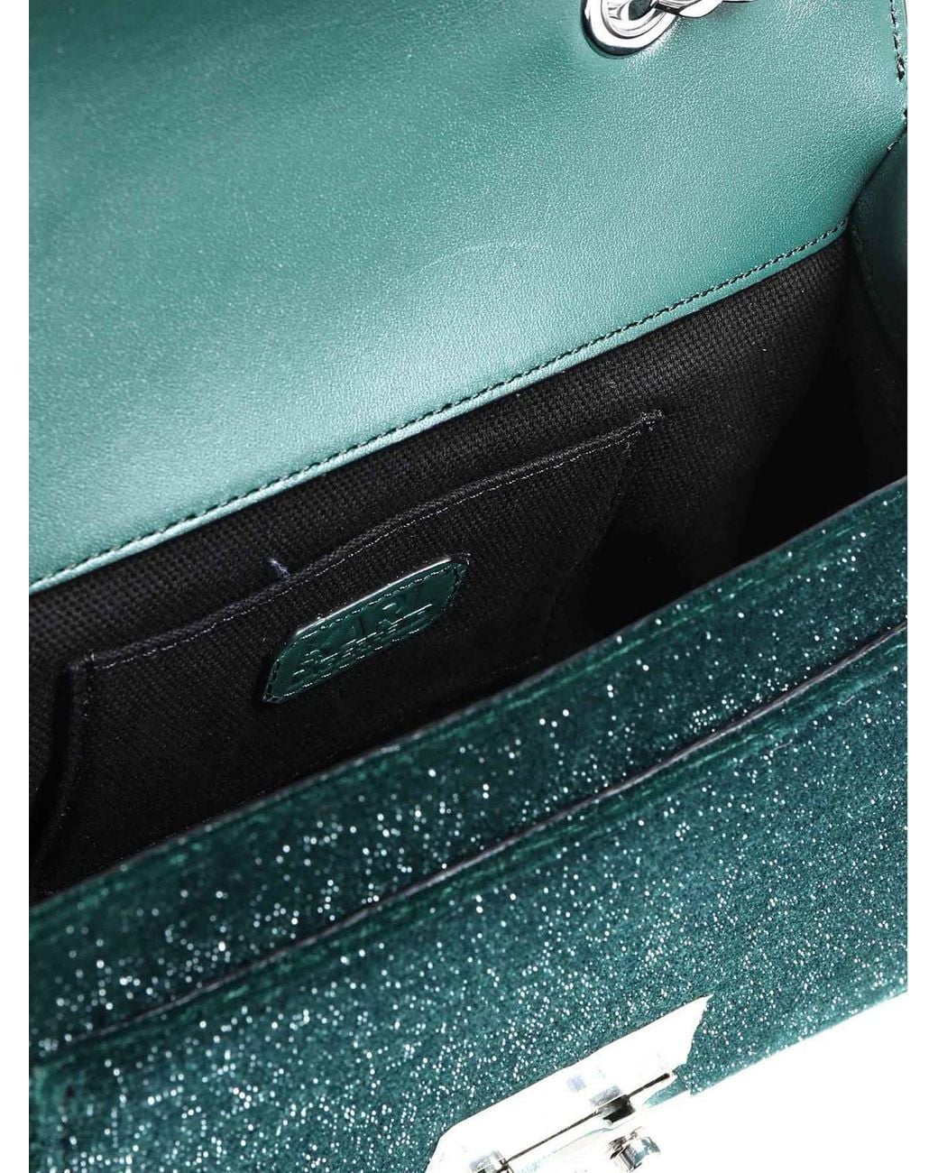 Karl Lagerfeld Black Karl X Kaia Glittered Bag