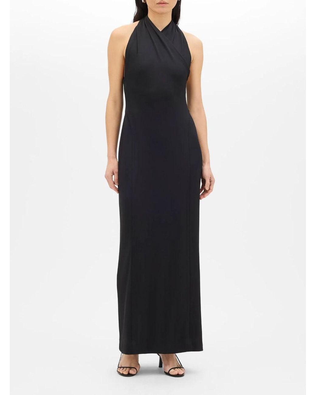 Maxi Robe Another Tomorrow en coloris Black
