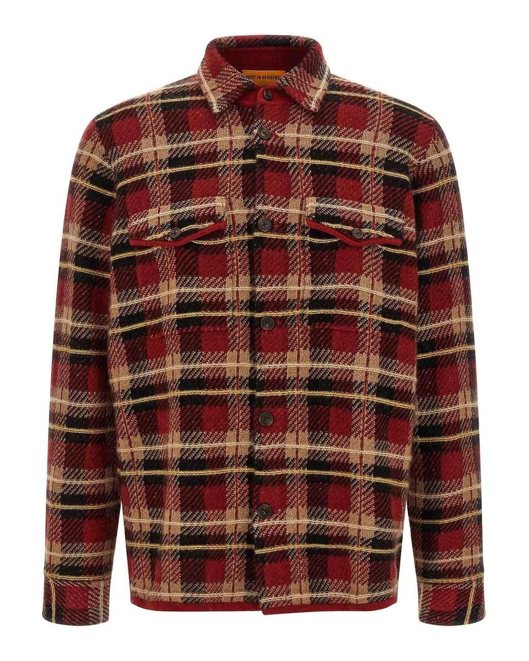 Guest In Residence Red Shirt for men