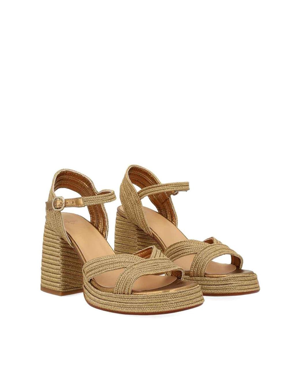 Castaner Metallic Espadrille Valley
