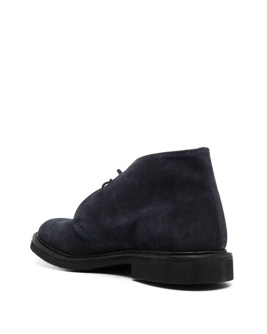 Tricker's Blue Suede Lace-Ups for men