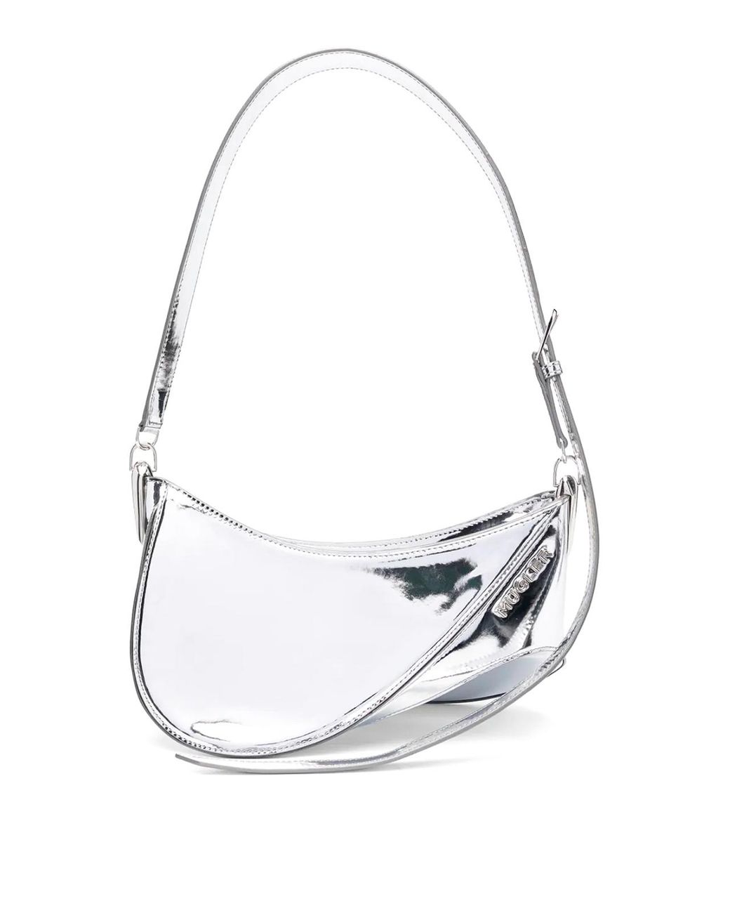 Mugler White Shoulder Bag