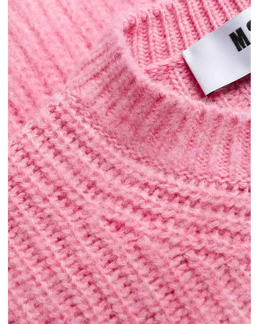 M..G.M. Suéter Cuello Redondo MSGM de color Pink