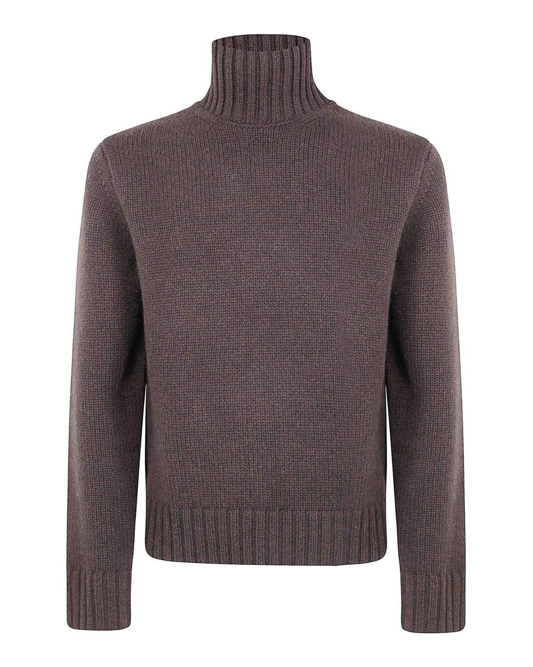 Studio Nicholson Brown Loris 3Gg Neat Fit Crew Neck for men