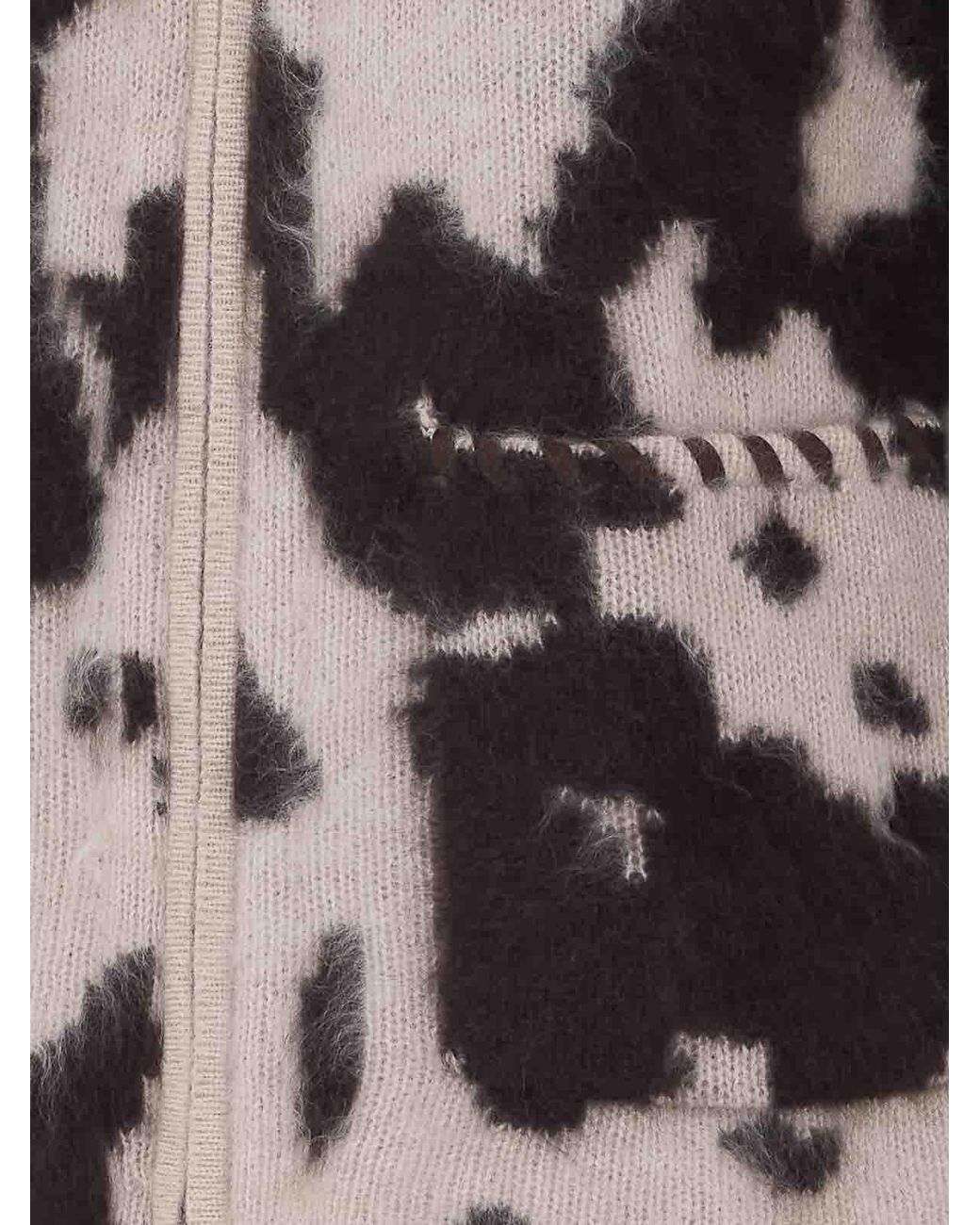 Guest In Residence Black Grizzly Cowhide Jacket