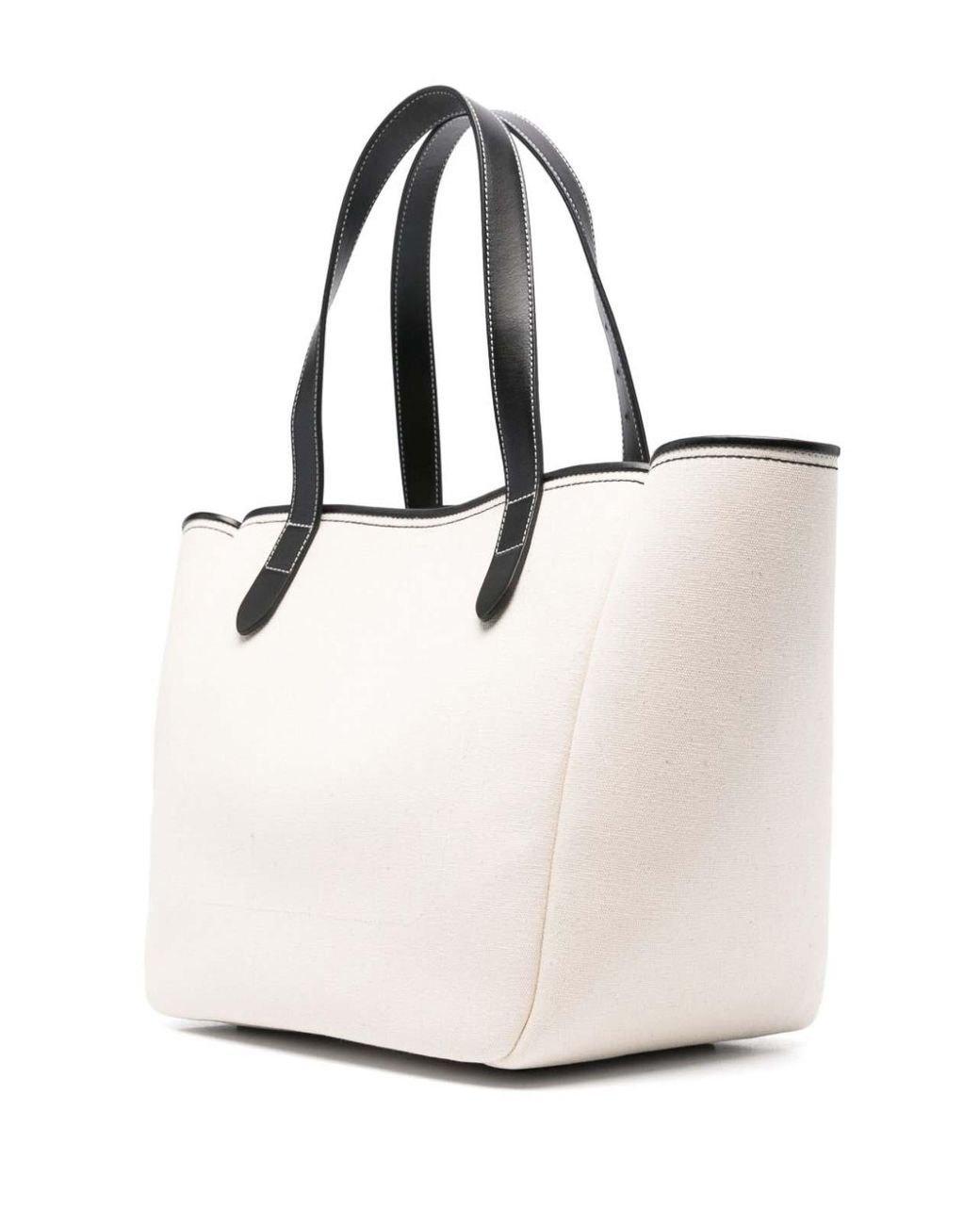 J.W. Anderson White Anchor Logo Shopping Bag