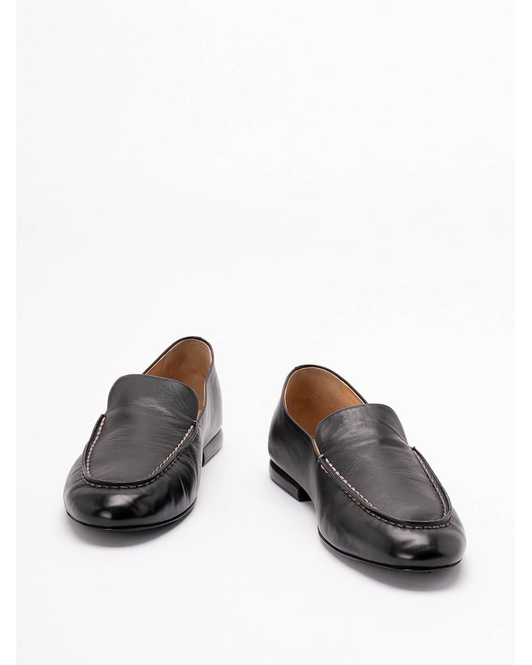 Marsèll Black Mandolo Loafers for men