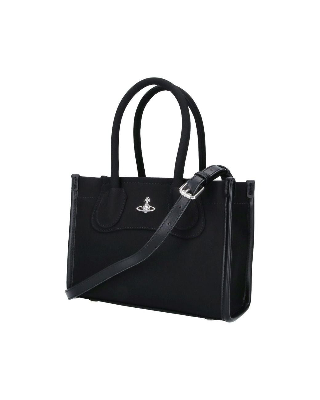 Vivienne Westwood Black Small Tote Bag