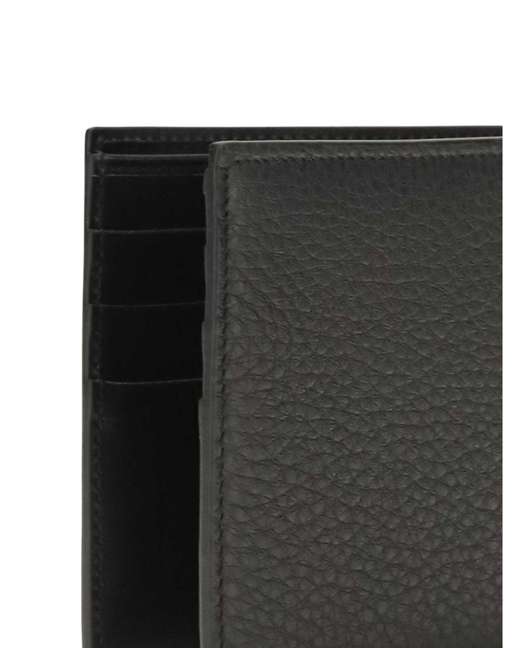 Dolce & Gabbana Black Bifold Leather Wallet for men