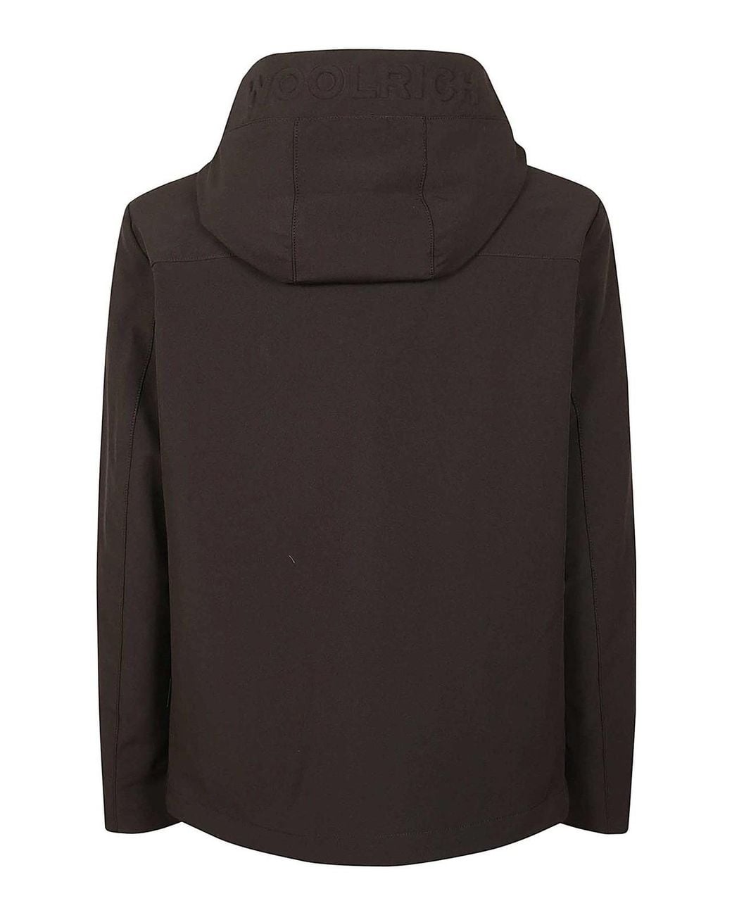 Woolrich Black Pacific Soft Shell Jacket for men