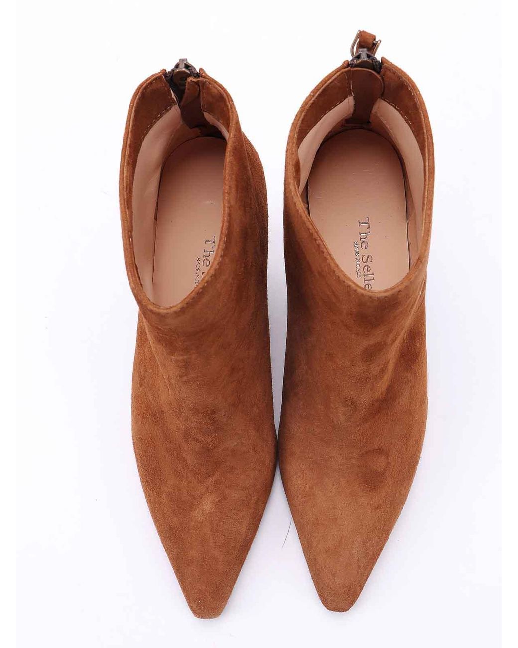The Seller Brown Suede Ankle Boot