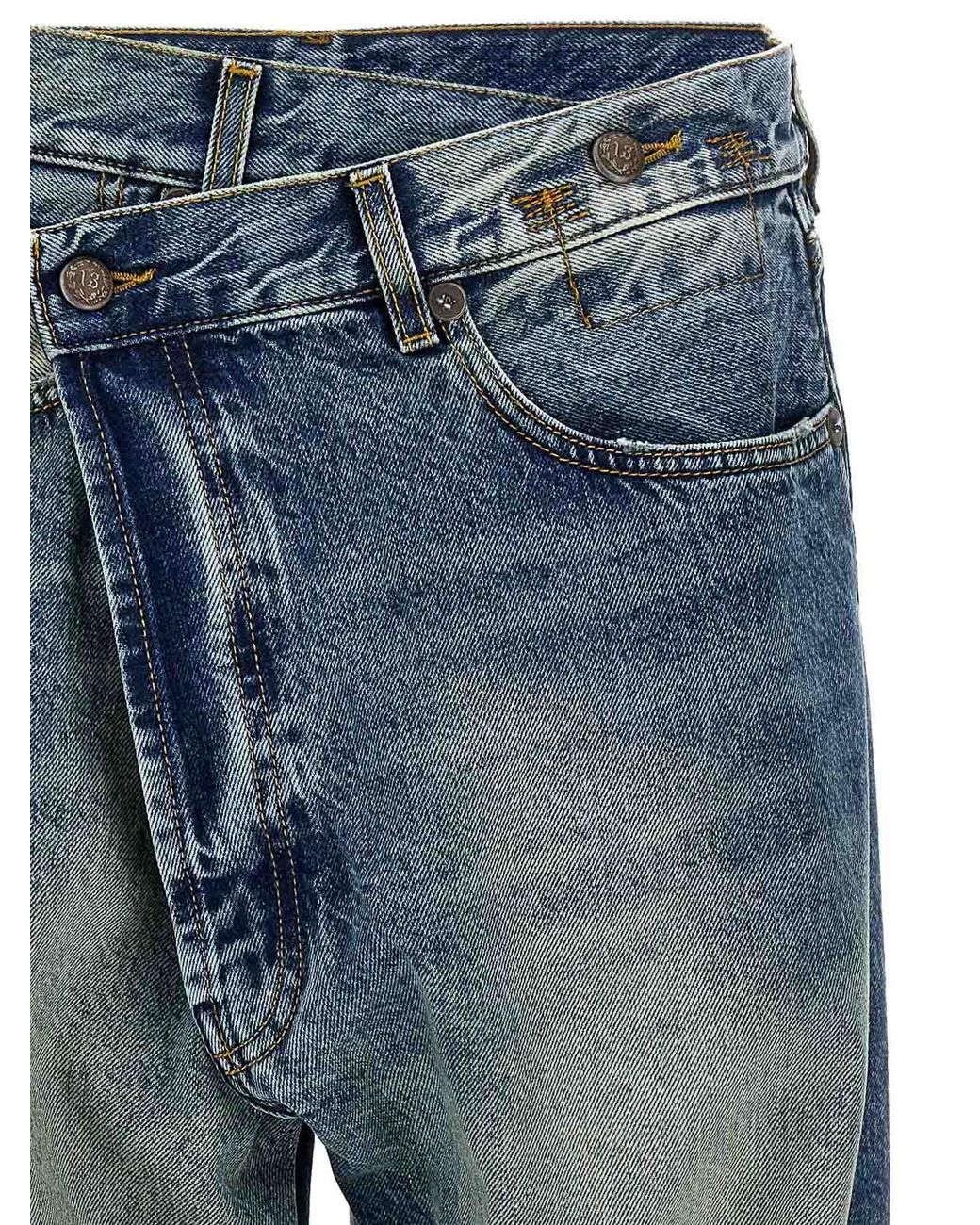 Jean Bootcut R13 en coloris Blue