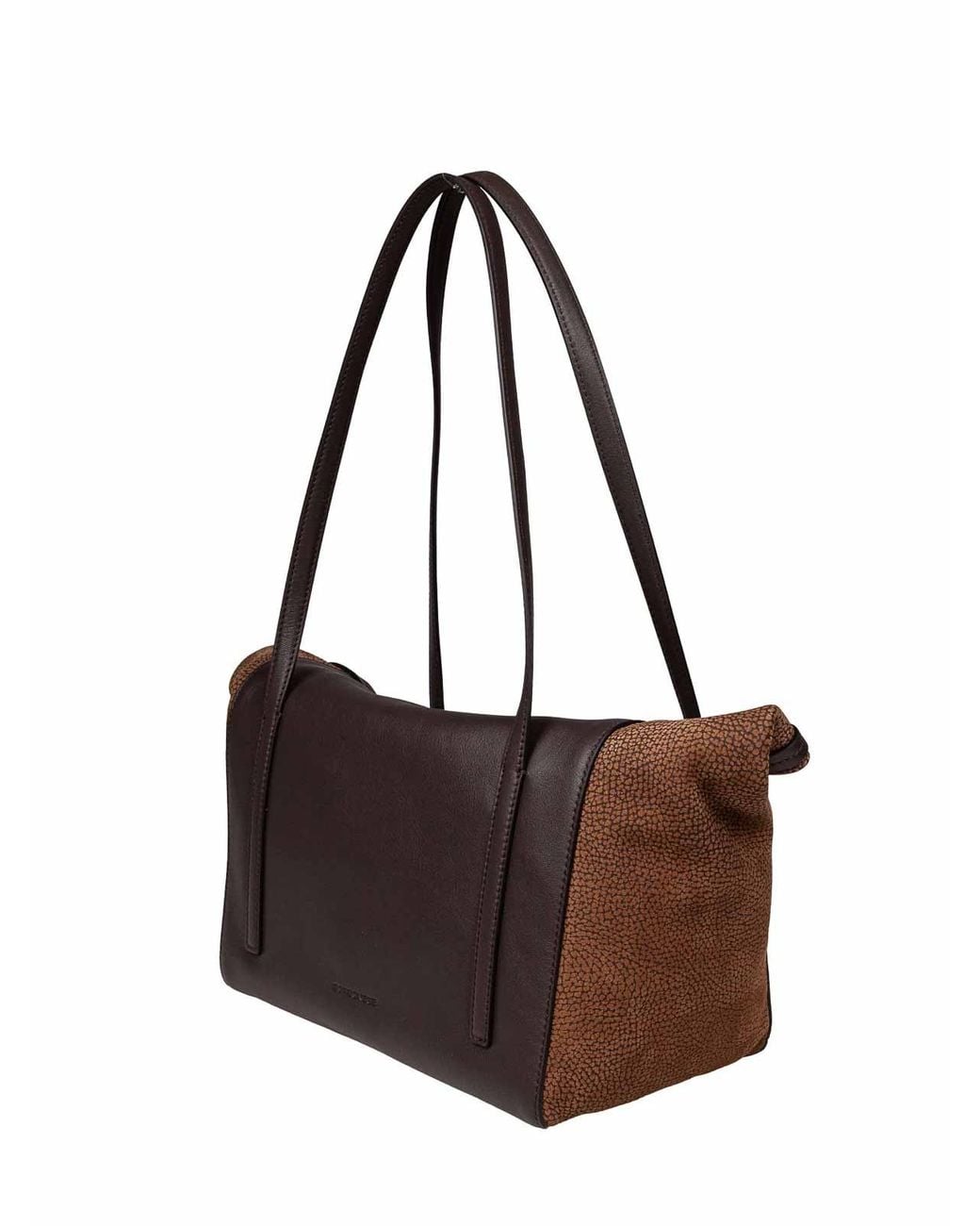 Borbonese Brown Shopping Bag M