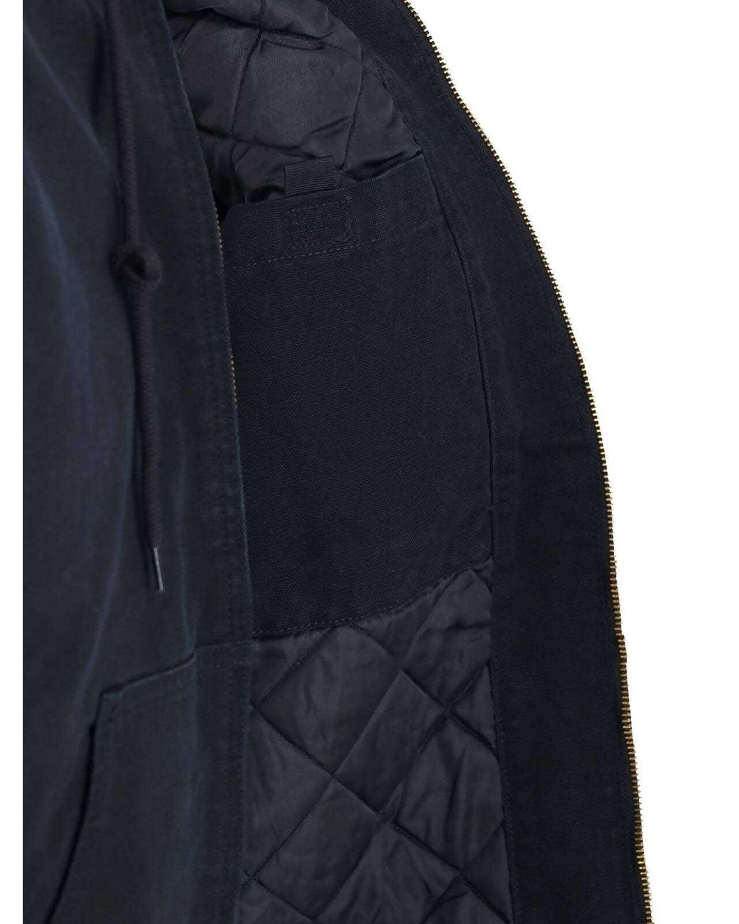 Carhartt Blue Hooded Jacket for men