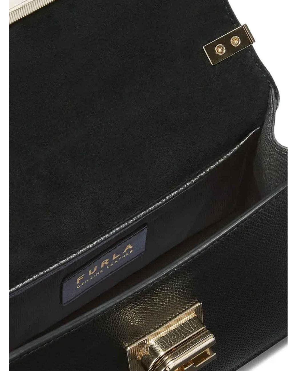 Furla Black 1927 Mini Crossbody Bag