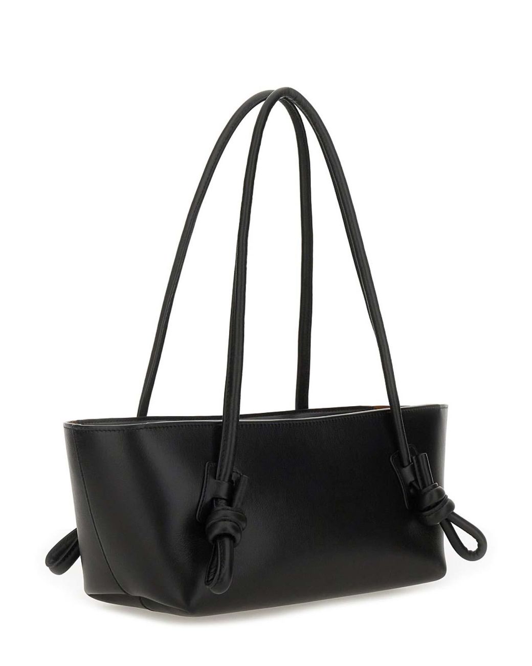 Hereu Black Leathe Tote
