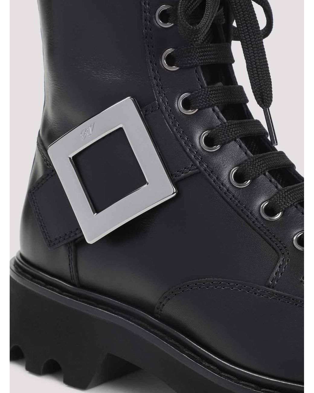 Roger Vivier Black Rangers 20 Boots