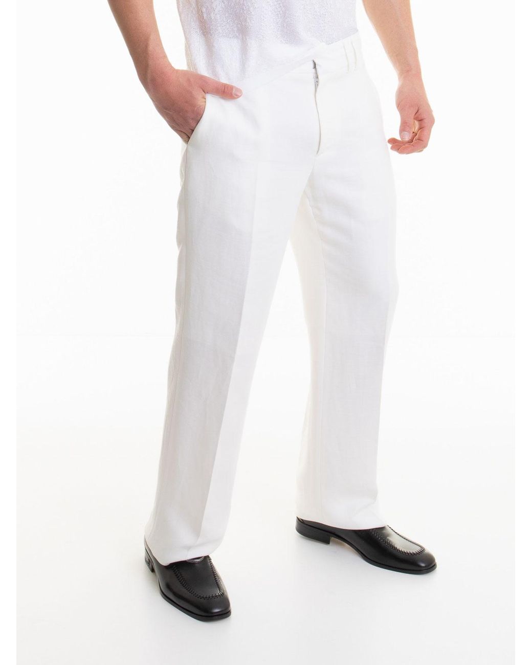 Roberto Cavalli White Pants for men