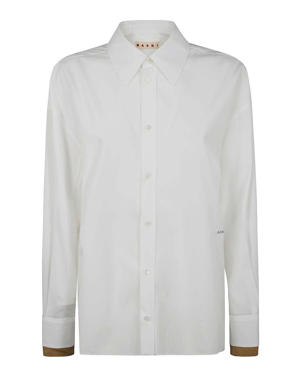 Marni White Hemd