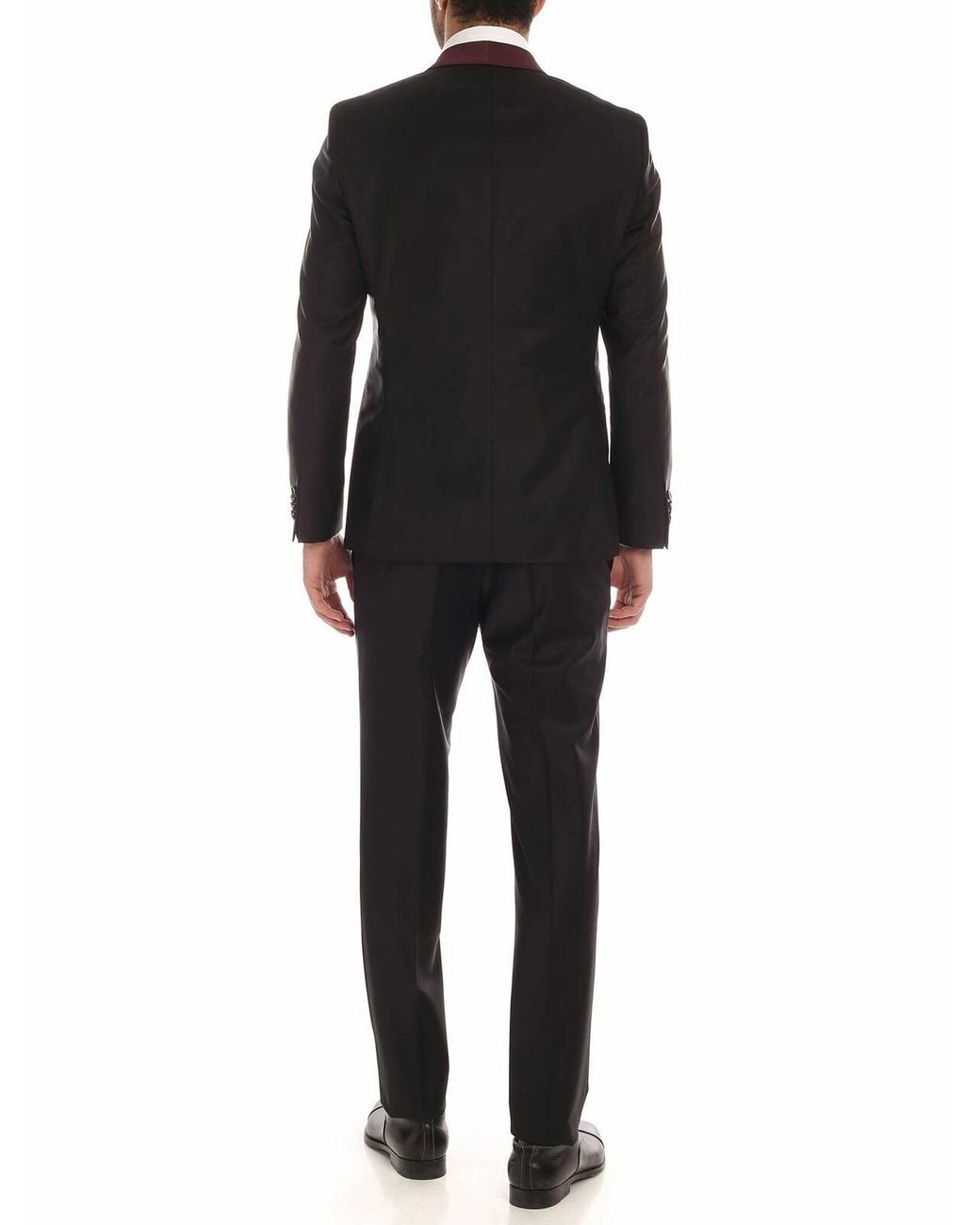 Karl Lagerfeld Black Suit With Details for men
