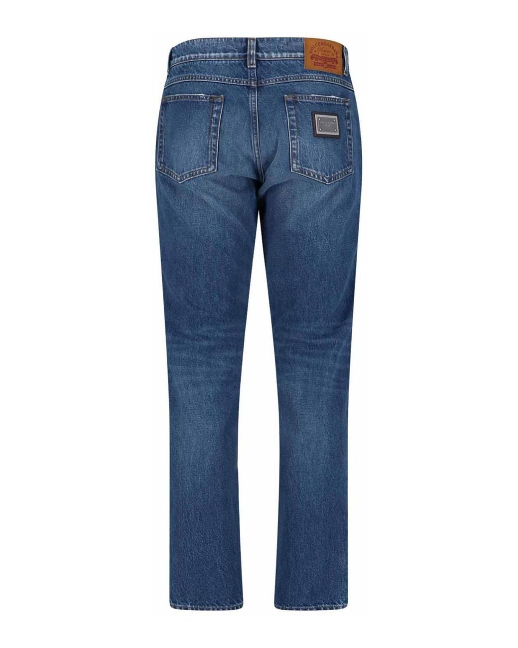 Vaqueros Rectos Dolce & Gabbana de hombre de color Blue