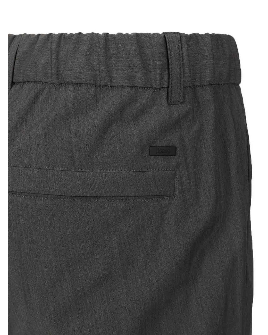 Pantalons Décontractés Herno pour homme en coloris Gray