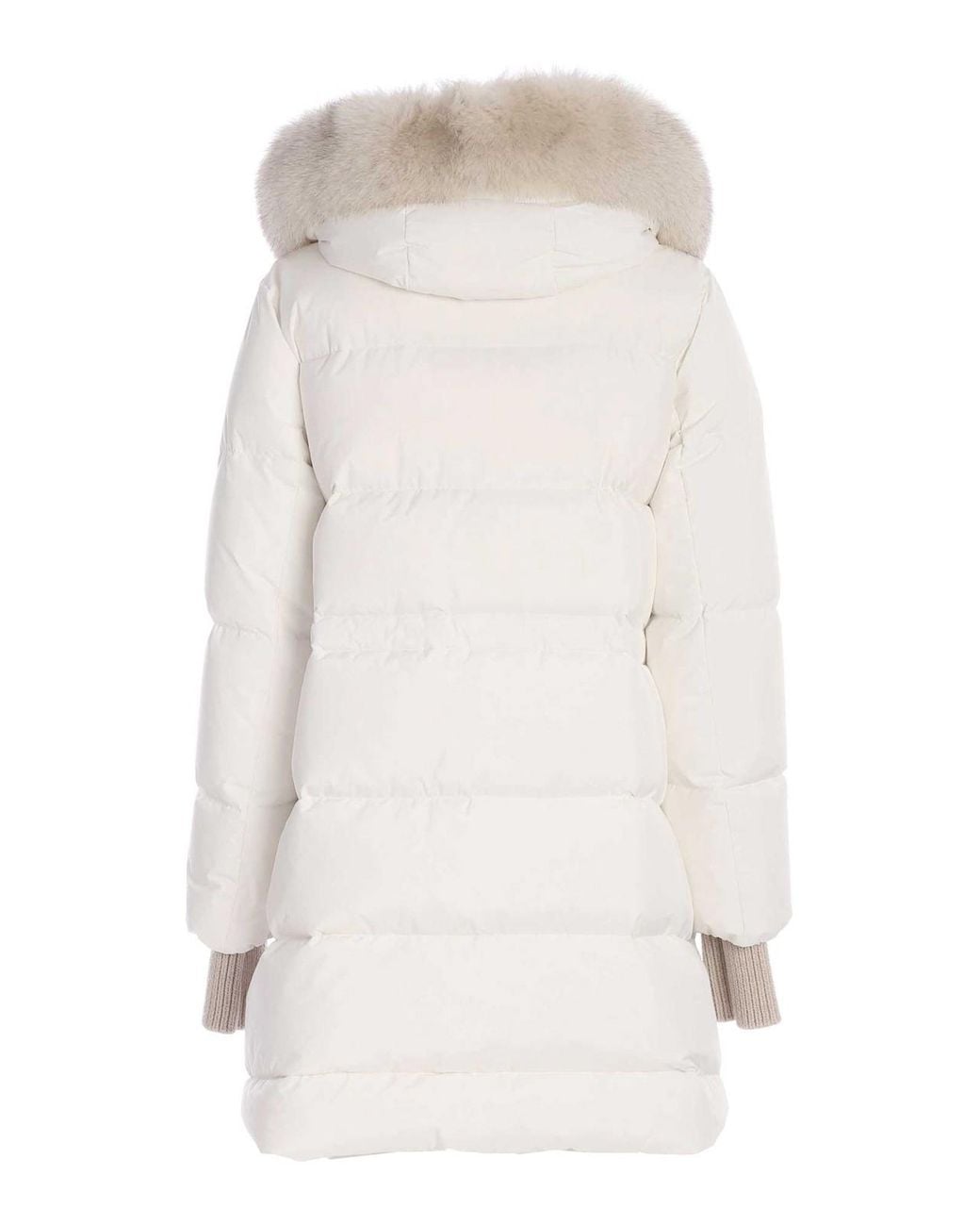 Parka Moorer en coloris White