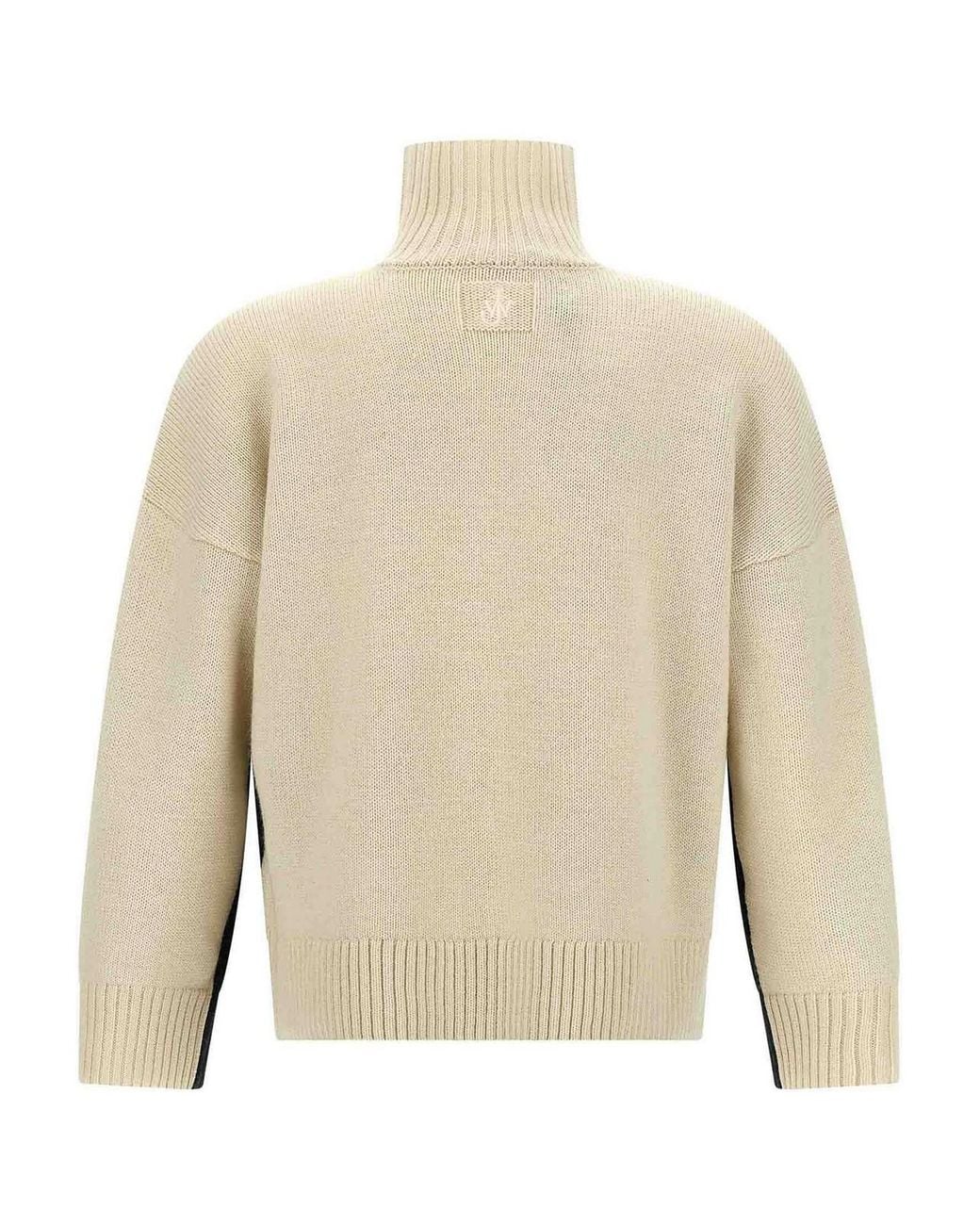 J.W. Anderson Gray Two Tone Sweater for men