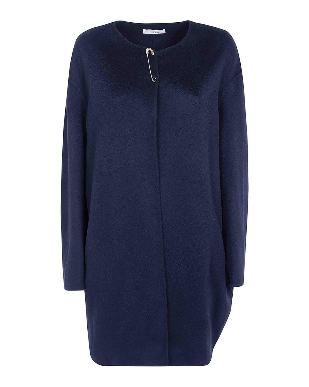 Liviana Conti Blue Magnus Coat