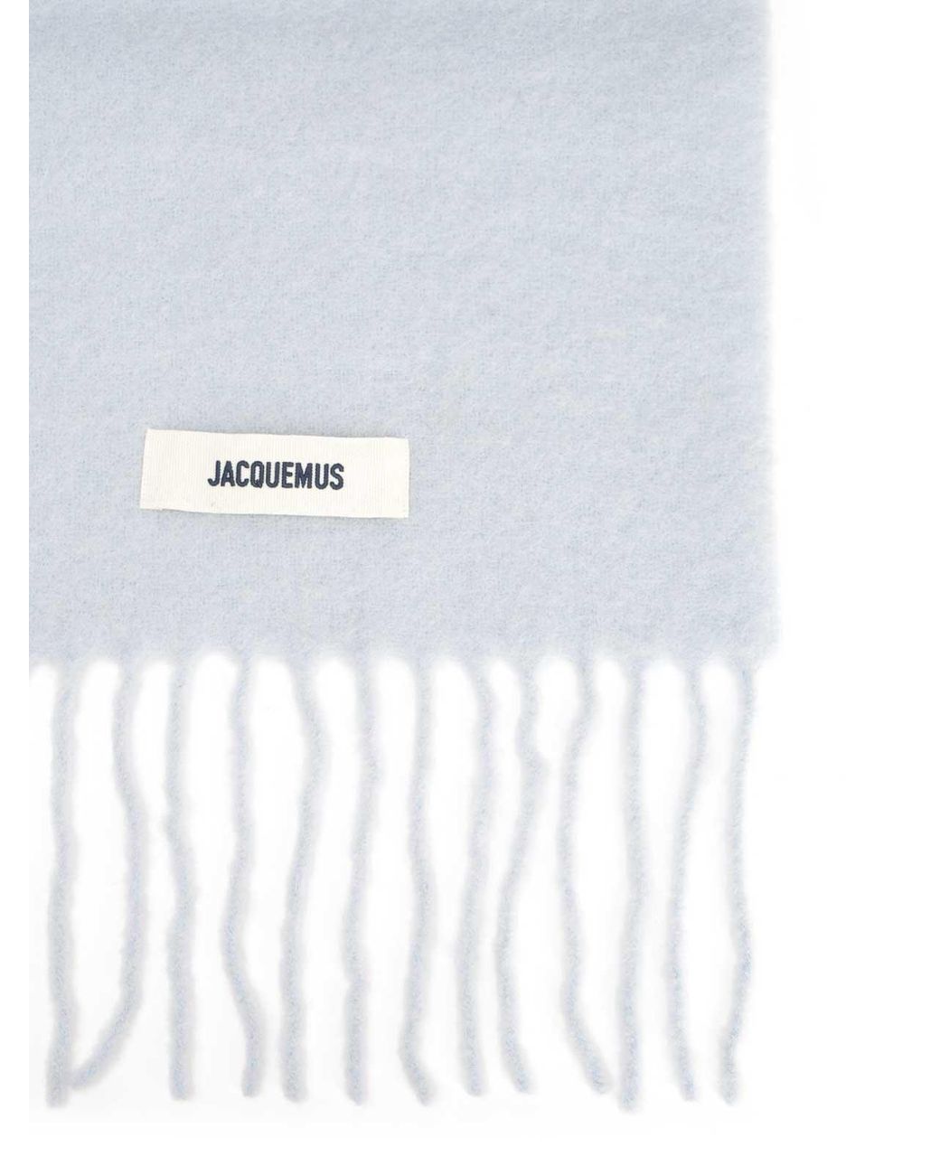Sciarpa Di Miscela Di Lana di Jacquemus in White