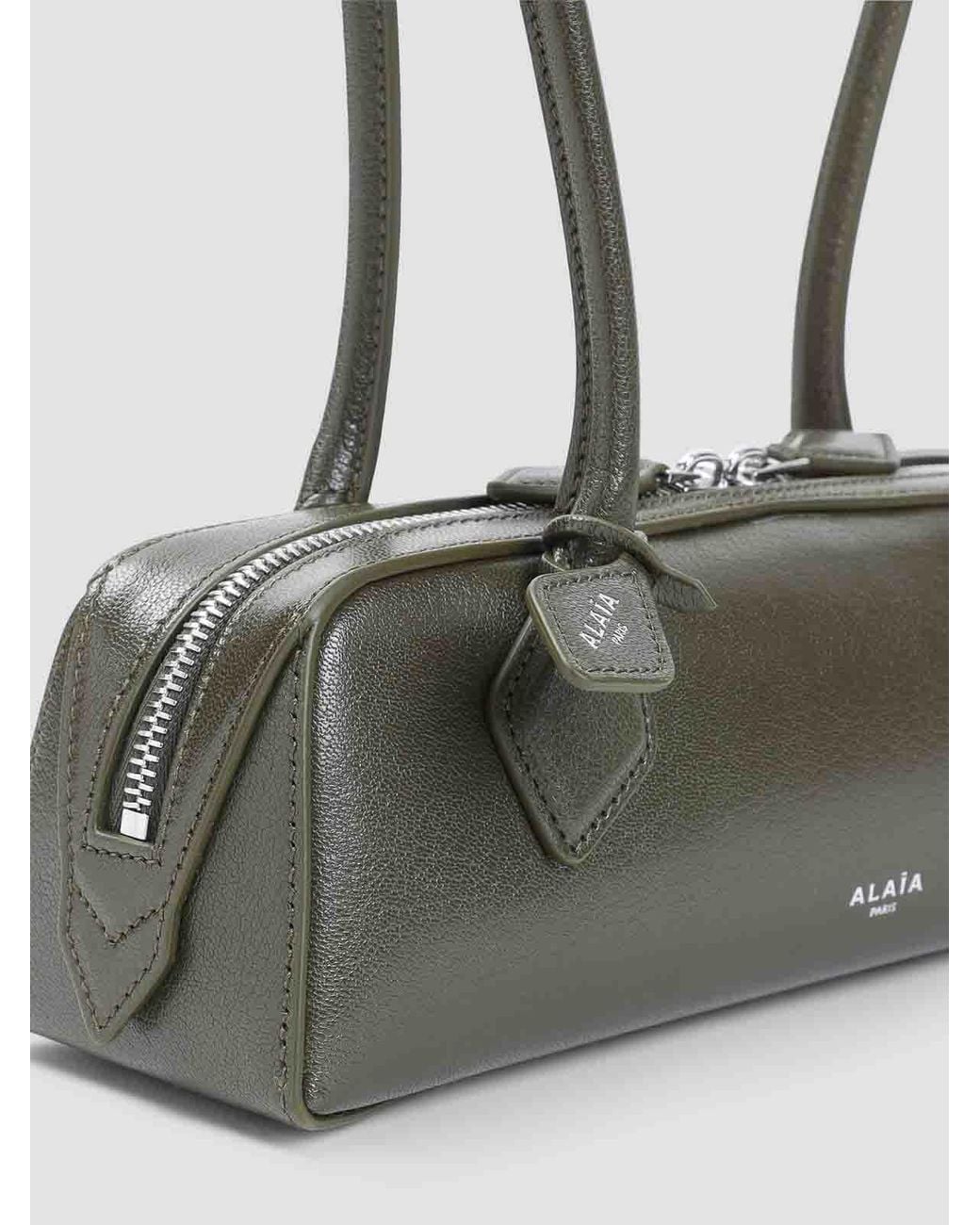 Alaïa Green Teckel Small Shoulder Bag