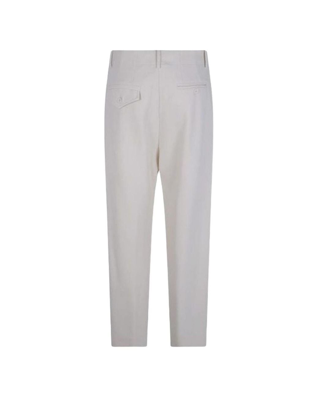 Semicouture Gray Tera Wide-Leg Trousers