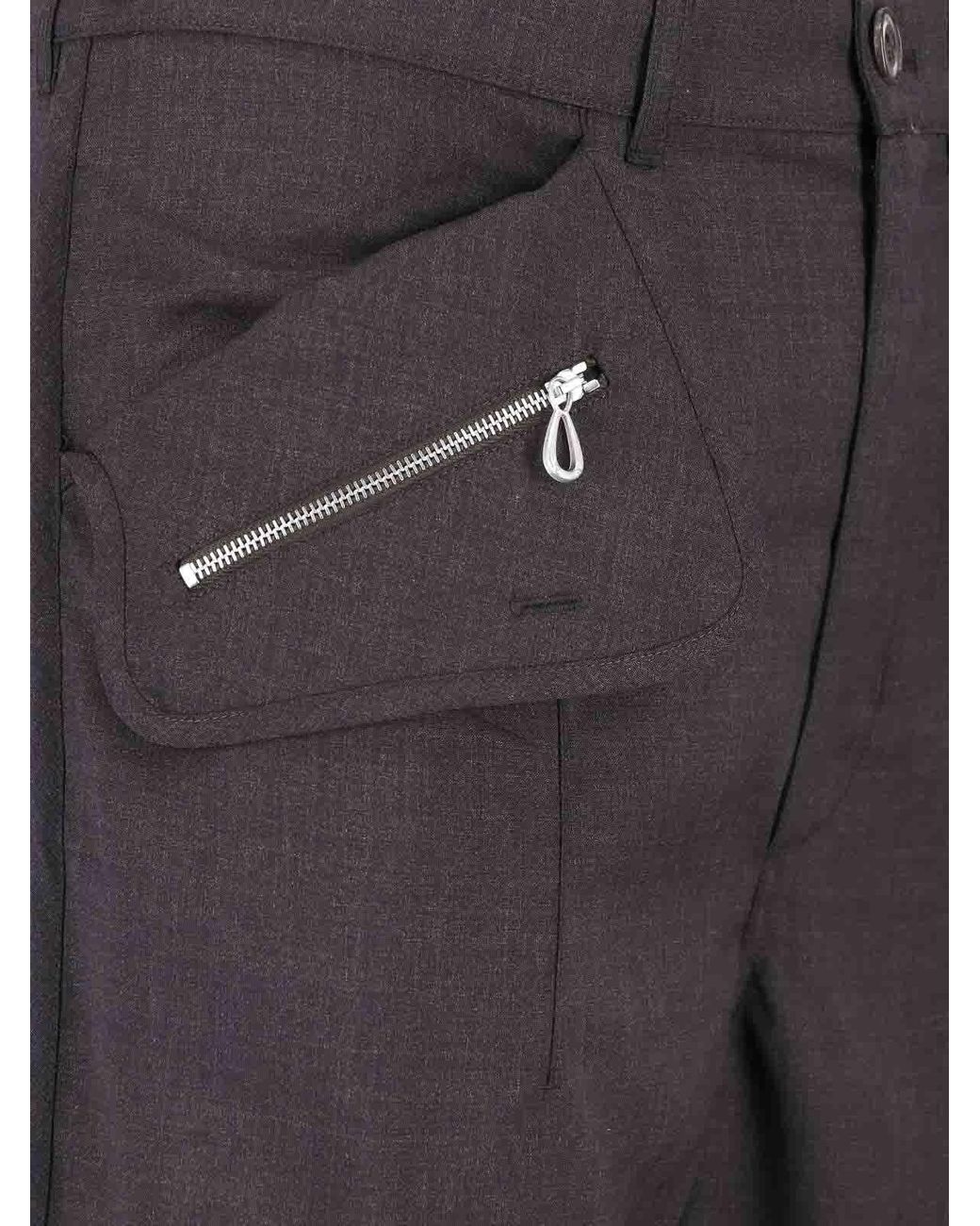 Kiko Kostadinov Gray Komlo Trousers for men