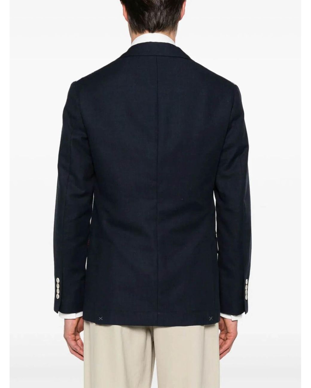 Brunello Cucinelli Blue Blazer for men