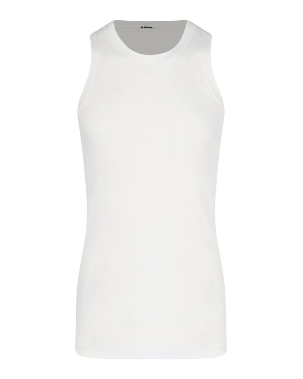 Jil Sander White Set 2 T -Shirts And Tanks Top for men
