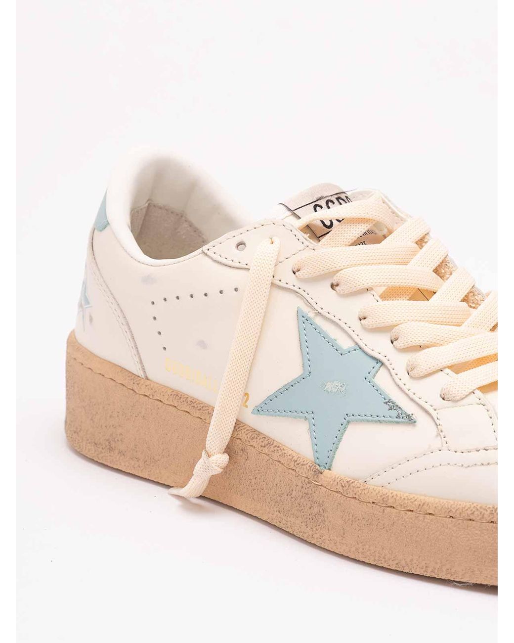 Golden Goose Deluxe Brand White 'Ball Star 2' Sneakers